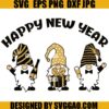 Happy New Year Gnomes SVG, Winter SVG, Cute Gnome With Champagne SVG 2 Happy New Year Gnomes SVG, Winter SVG, Cute Gnome With Champagne SVG