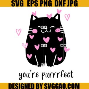 Cat Valentine SVG, Classroom Valentines SVG, Cute Valentines SVG