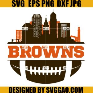 Browns SVG, Football SVG, Cleveland SVG