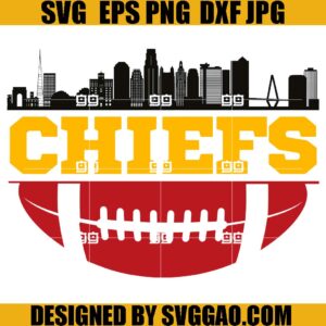 Chiefs SVG, Football SVG, Kansas City SVG