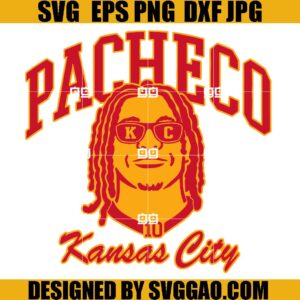 Pacheco SVG, Pacheco Kansas City SVG, Kc Football SVG