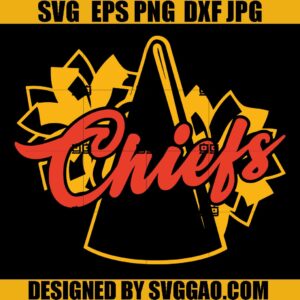 Football Chiefs SVG, Kansas SVG