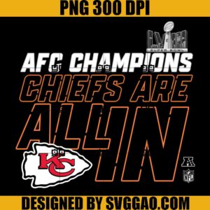 Kansas City Chiefs Champions AFC Championship PNG, Kansas City Chiefs PNG