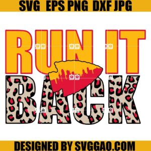 Run It Back Kansas City Skyline SVG, Kansas City SVG
