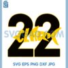 Iowa Women's Basketball Clark The Shark SVG, Iowa Hawkeyes SVG