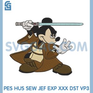 Mickey Mouse Embroidery Design File