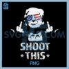 Fight! Fight! Fight PNG, Trump Shot PNG