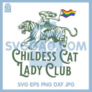 Childless Cat Lady Social Club PNG, Kamala Harris 2024 PNG
