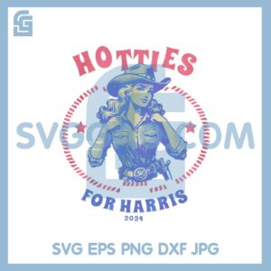 Hotties For Harris 2024 PNG, President Kamala PNG