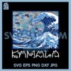 Blue Cats Wave For Kamala Funny PNG