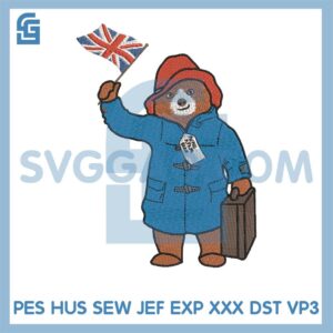 The Adventures of Paddington Embroidery File