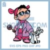 Baby Benito Holding Lollipops Svg, Lollipop Bad Bunny Easter Svg