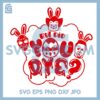 Horror Easter Bunnies Funny Svg, Easter Horror Face Svg, But did you DYE Svg