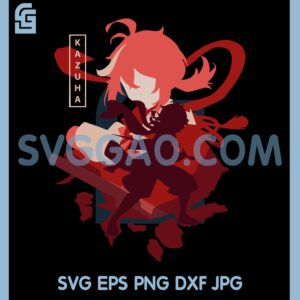 Girl Anime Kazuha Svg, Kaedehara Kazuha Svg, Genshin Impact Svg