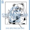 Anime Chars Svg, Gril Anime Svg