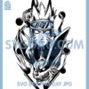 Anime Fox Svg, Naruto Fox Svg