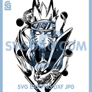 Anime Fox Svg, Naruto Fox Svg
