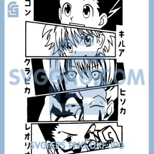 Anime Girl Svg, Manga Girl Svg, Girl Svg