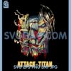 Attack On Titan Face Svg, Japan Anime Svg, Anime Titan Face Svg