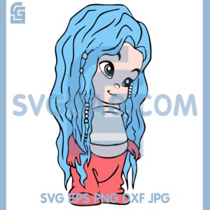 Baby Karol G Cute Svg, La Bichota Chibi Svg, Sexy Baby Karol G Svg