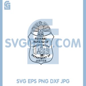 Federal Bureau Of Investigation United States America Svg, Federal Bureau Svg, United States America Svg