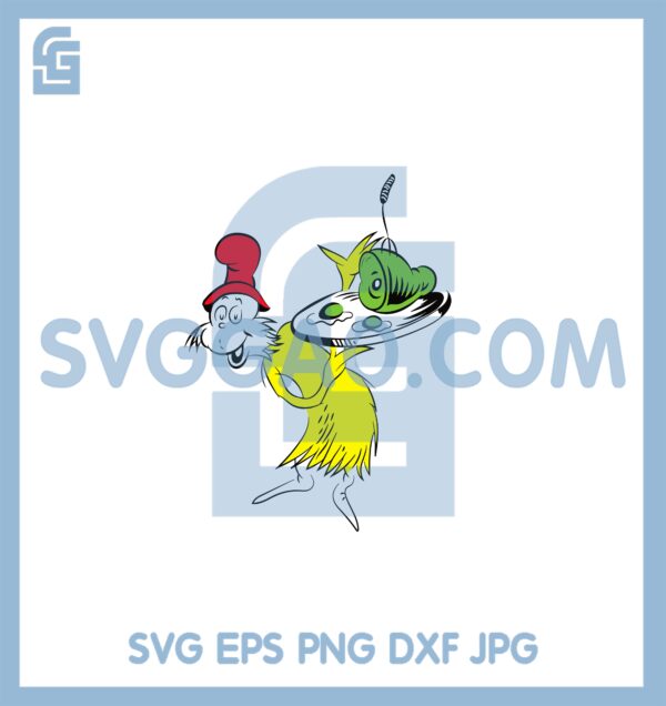 Green Eggs and Ham Svg, Read Across America Svg, Motivational Svg