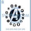 Avengers Logo Svg, Marvel Avengers Svg