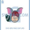 Disney Peter Pan Lost Boys Raccoon Svg, Peter Pan Mouse Svg, The Twins Raccoon Mouse Ears Svg