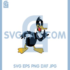 Donald Duck Black Svg, Duck Svg, Donald Black Svg