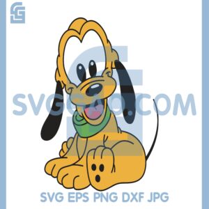 Baby Pluto Sitting Cute Svg, Baby Pluto  Svg, Baby Pluto Svg
