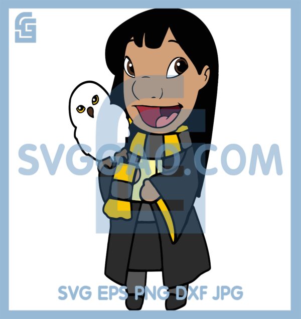Baby Wizard Lilo Svg, Lilo And Owl Svg, Lilo Magic Svg