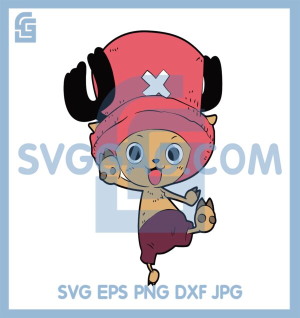 Chibi Tony Tony Chopper Svg, One Piece Baby Svg
