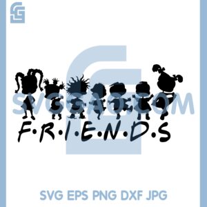 Friends Rugrats 90_s Kids Svg, Friend Rugrats Svg, Baby Rugrats Svg