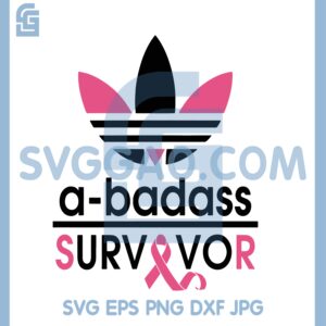 A bad survivor Svg, Adias Cancer Svg, Logo Cancer Svg