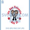 Bad Bunny Valentine Chololate Svg Png, Un San Valentin Sin Ti Png Svg