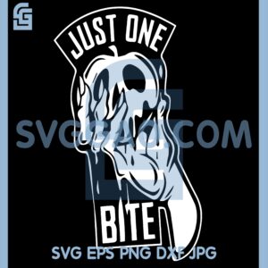 Apple Halloween Svg, Just One Bite Poison Apple Snow White Queen Svg