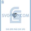 Halloween Butt Heart Svg, Offensive Svg, Funny Butt Svg