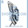 Butterfly Moth Svg, Caterpillar Insect Skull Skelleton Svg