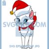 Cat Hat Christmas Svg, Cartoon Character Christmas Svg