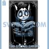 Cat Reading the Book of Death Svg, Black Cat Sugar Skull Svg, Day of the Dead Svg