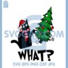 Cat What Christmas Tree Svg, What Christmas Svg