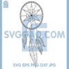 Dream Catcher Coloring Page Best Coloring SVG