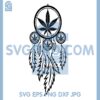 Dream Catcher Weed SVG File, Dope Catcher SVG, Marijuana SVG