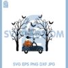 Halloween Truck Svg, Pumpkin Truck Svg, Bat Tree Svg, Cat Truck Svg, Truck Monster Svg
