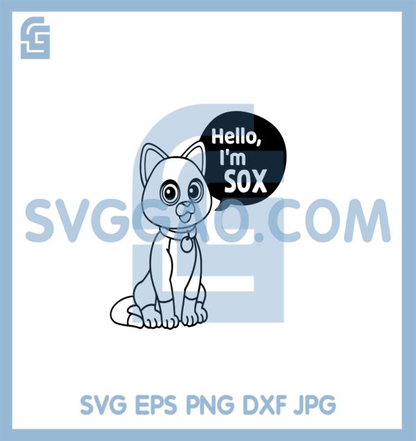 Hello i_ m Sox Svg, Buzz Ligthyear Cat Svg, Toy Story Buzz Ligthyea Svg