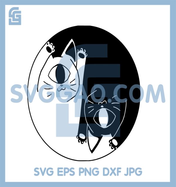 Cat SVG, Circle SVG, Animals SVG