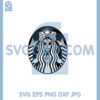 Catrina La Sirena Svg, Catrina La Sirena Starbucks Svg, The Little Mermaid Svg