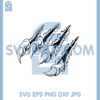 Claw Marks SVG, Scratches Svg, Jurassic Svg, Bear Claws SVG