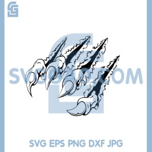 Claw Marks SVG, Scratches Svg, Jurassic Svg, Bear Claws SVG