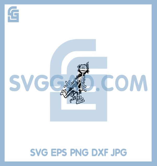 Cute Сat Electric Current Svg, Cartoon Cat Lightning Strike Svg, Electro Shock Svg